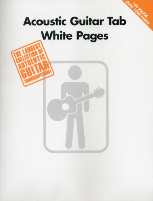 Acoustic Guitar Tab White Pages : Guitar Recorded Versions, Book Book