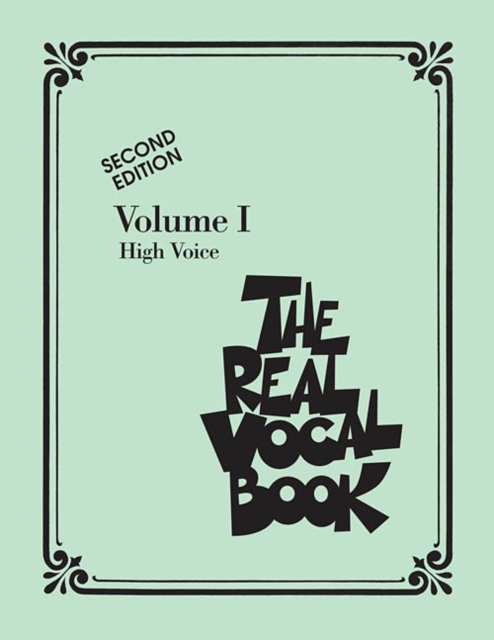 The Real Vocal Book - Volume I - Second Edition : High Voice, Book Book