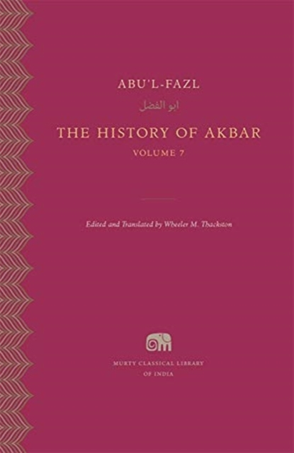 The History of Akbar : Volume 7, Hardback Book