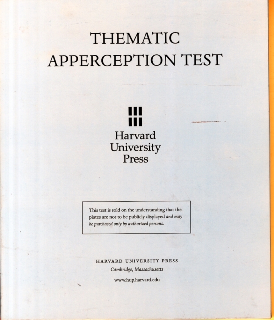 Thematic Apperception Test, Multiple-component retail product Book