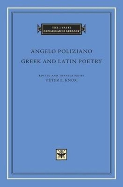 Greek and Latin Poetry, Hardback Book