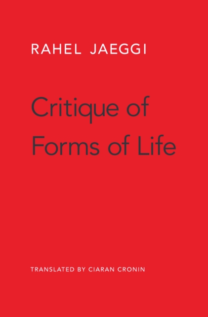 Critique of Forms of Life, EPUB eBook