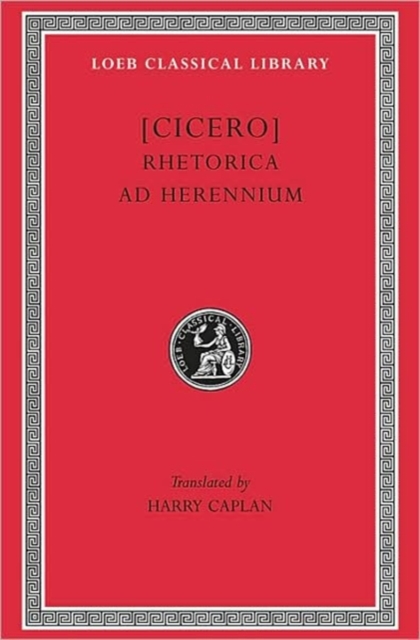 Rhetorica ad Herennium, Hardback Book