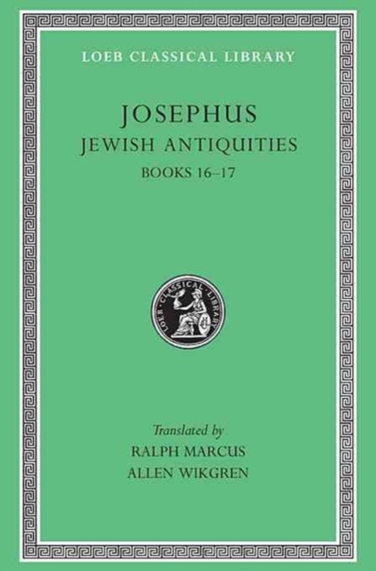 Jewish Antiquities : Volume VII, Hardback Book