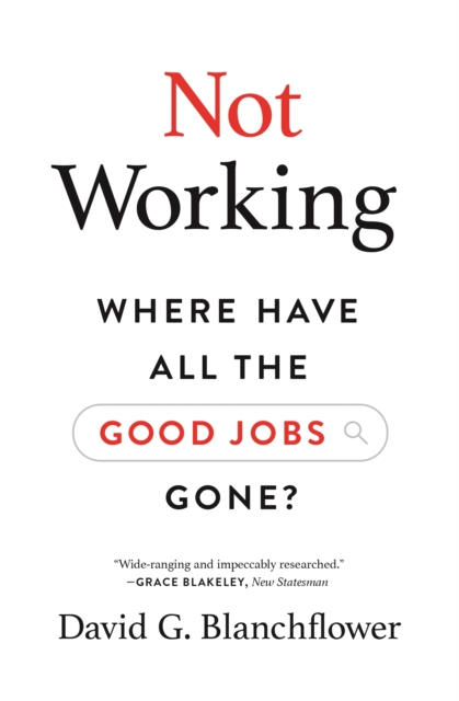 Not Working : Where Have All the Good Jobs Gone?, Paperback / softback Book