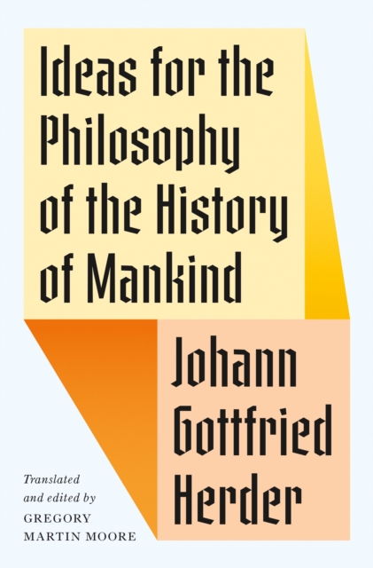 Ideas for the Philosophy of the History of Mankind, EPUB eBook