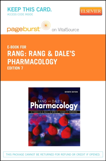 Rang & Dale's Pharmacology E-Book, PDF eBook