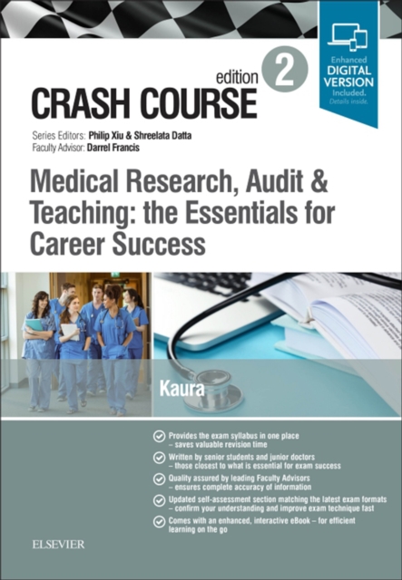 Crash Course Medical Research, Audit and Teaching: the Essentials for Career Success, EPUB eBook