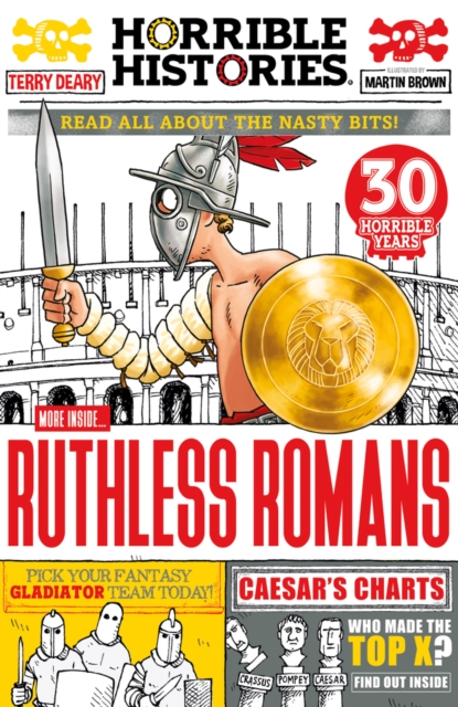 Ruthless Romans (newspaper edition), Paperback / softback Book