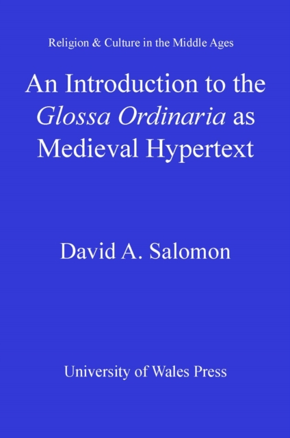 An Introduction to the 'Glossa Ordinaria' as Medieval Hypertext, PDF eBook