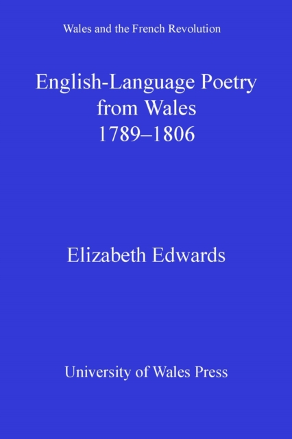 English-Language Poetry from Wales 1789-1806, EPUB eBook