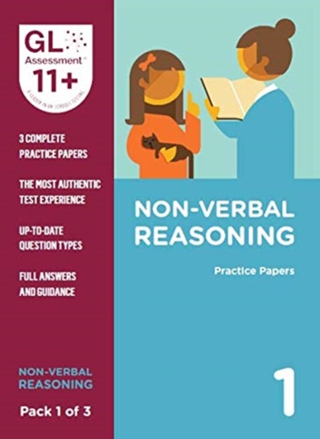 11+ Practice Papers Non-Verbal Reasoning Pack 1 (Multiple Choice), Paperback / softback Book
