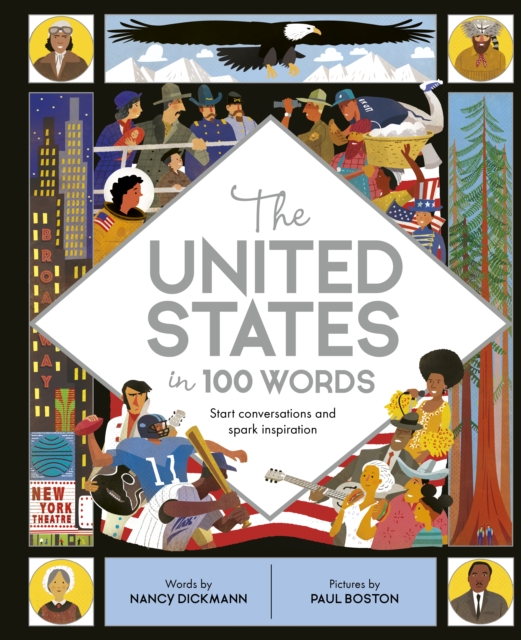 The United States in 100 Words, Hardback Book