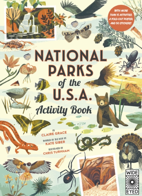 National Parks of the USA: Activity Book : With More Than 15 Activities, A Fold-out Poster, and 50 Stickers!, Paperback / softback Book