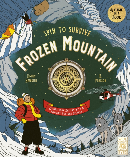 Spin to Survive: Frozen Mountain : Decide your destiny with a pop-out fortune spinner, Novelty book Book