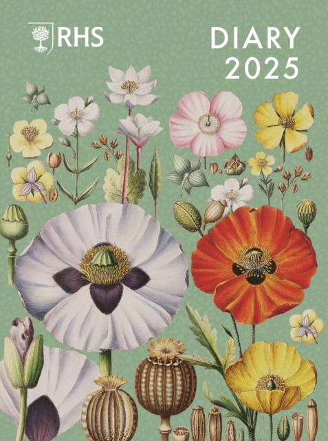 RHS Desk Diary 2025, Diary or journal Book