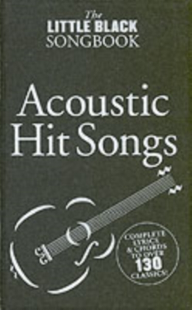 The Little Black Songbook : Acoustic Hits, Book Book