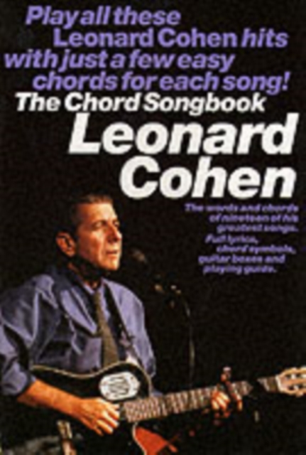 Leonard Cohen : Chord Songbook, Book Book