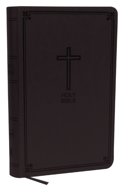 NKJV, Deluxe Gift Bible, Leathersoft, Gray, Red Letter, Comfort Print : Holy Bible, New King James Version, Leather / fine binding Book