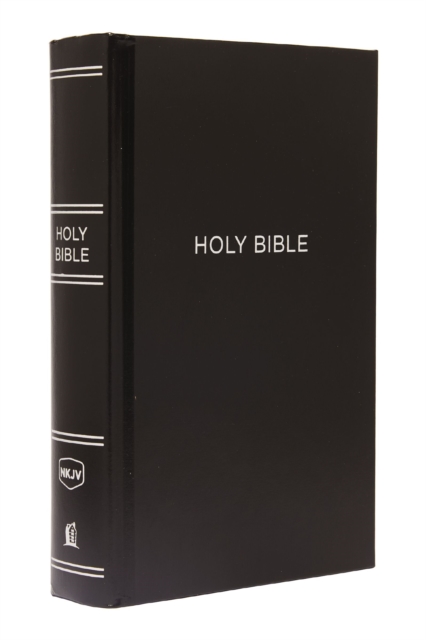 NKJV, Pew Bible, Large Print, Hardcover, Black, Red Letter, Comfort Print : Holy Bible, New King James Version, Hardback Book