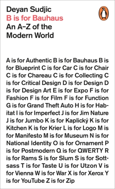 B is for Bauhaus : An A-Z of the Modern World, Paperback / softback Book