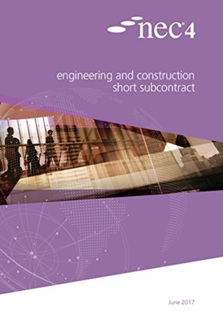 NEC4: Engineering and Construction Short Subcontract, Paperback / softback Book