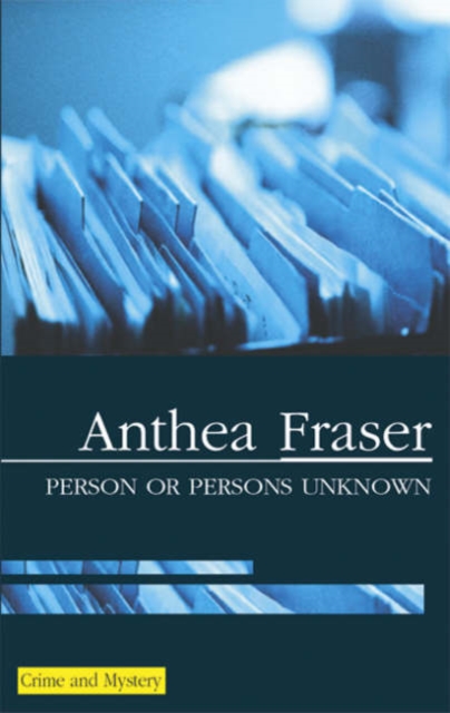 Person or Persons Unknown, Hardback Book