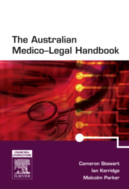 The Australian Medico-Legal Handbook with PDA Software, EPUB eBook