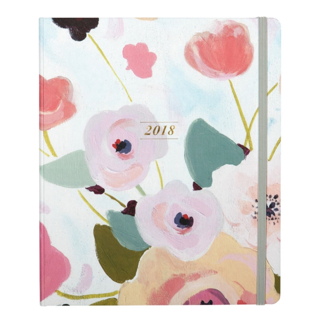 Painted Petals 2018 Dated Planner, Calendar Book
