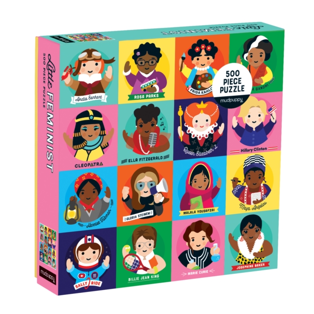 Little Feminist 500 Piece Family Puzzle, Jigsaw Book