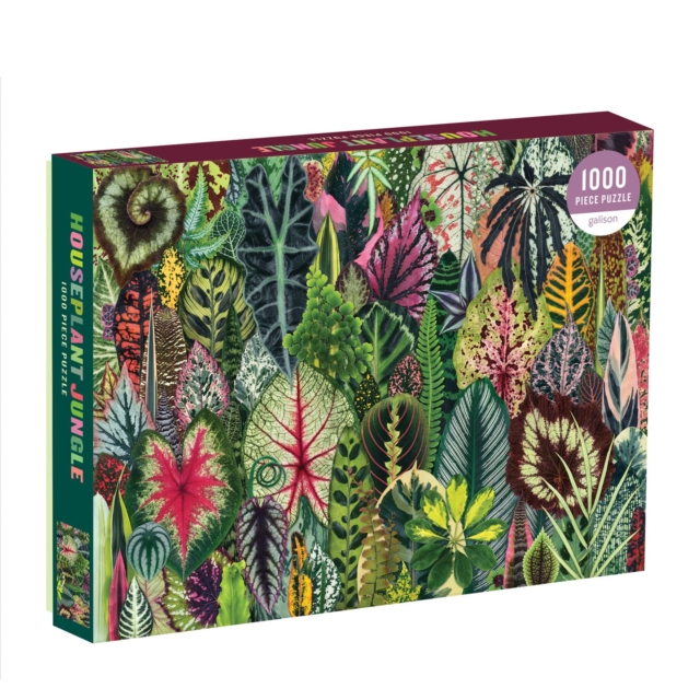 Houseplant Jungle 1000 Piece Puzzle, Jigsaw Book