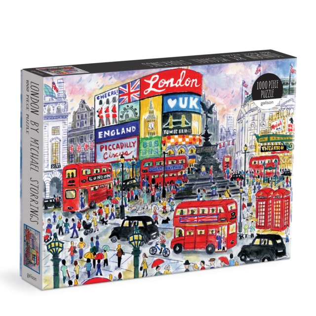 London By Michael Storrings 1000 Piece Puzzle, Jigsaw Book