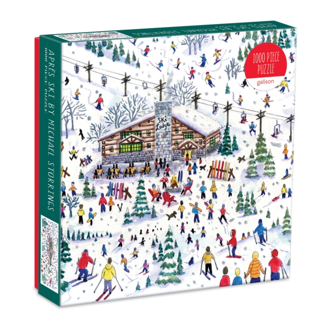 Michael Storrings Apres Ski 1000 Piece Puzzle, Jigsaw Book