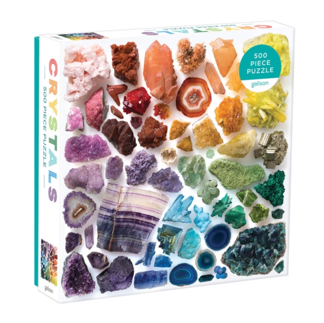 Rainbow Crystals 500 Piece Puzzle, Jigsaw Book