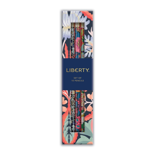 Liberty Floral Pencil Set, Paints, crayons, pencils Book