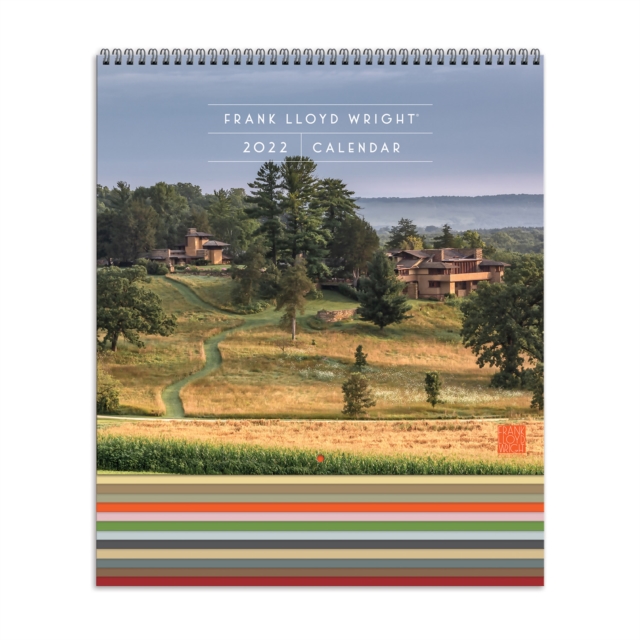 Frank Lloyd Wright 2022 Tiered Wall Calendar, Calendar Book