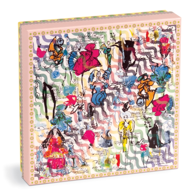 Christian Lacroix Heritage Collection Ipanema Girls 500 Piece Double-Sided Puzzle, Jigsaw Book