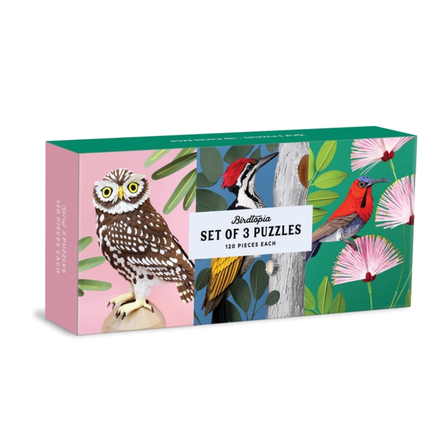 Birdtopia Puzzle Set, Jigsaw Book