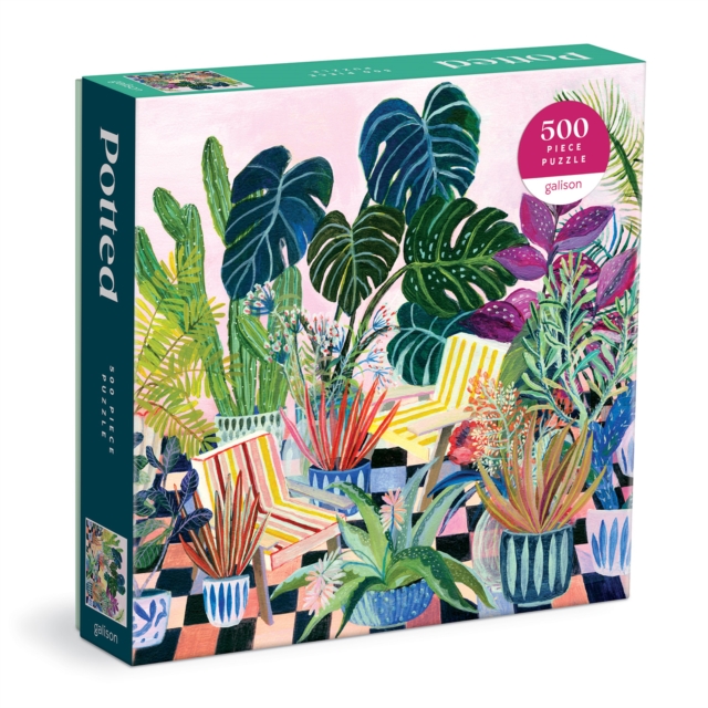 Potted 500 Piece Puzzle, Jigsaw Book