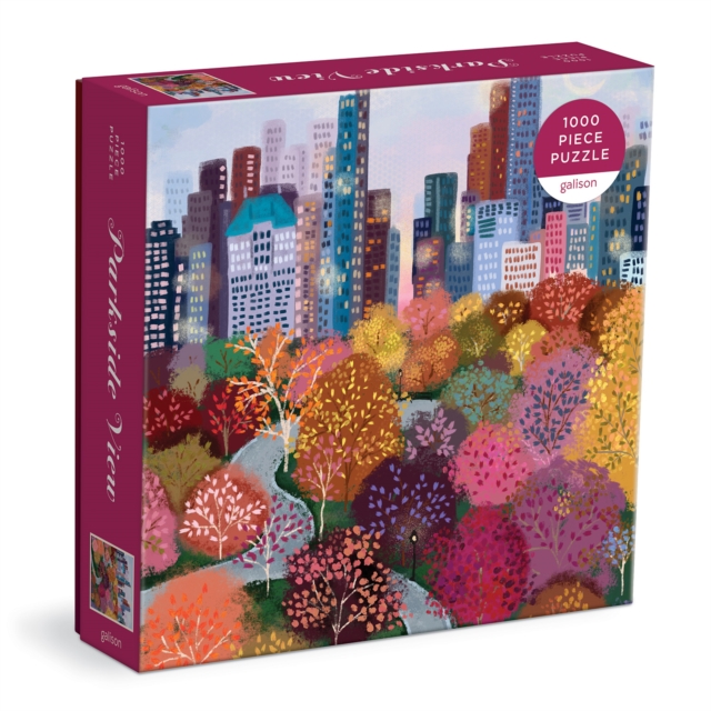 Parkside View 1000 Pc Puzzle In a Square Box, Jigsaw Book