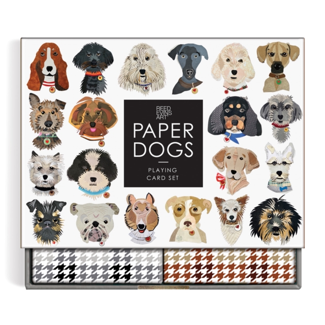 Paper Dogs Playing Card Set, Cards Book