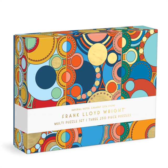 Frank Lloyd Wright Imperial Hotel Multi Puzzle Set, Jigsaw Book