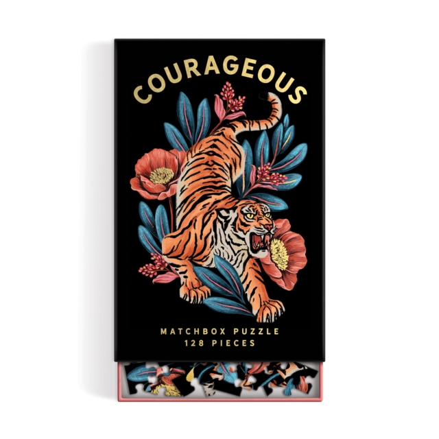 Courageous 128 Piece Matchbox Puzzle, Jigsaw Book