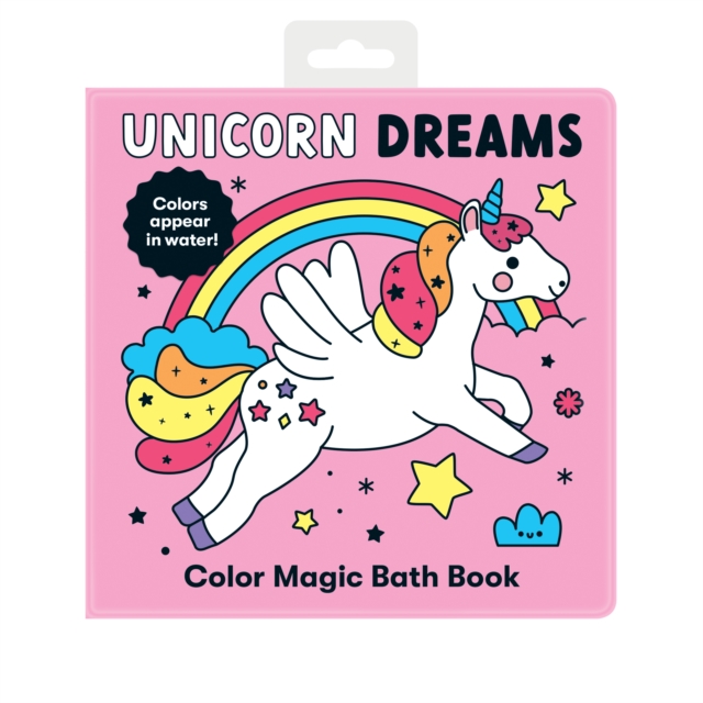 Unicorn Dreams Color Magic Bath Book, Bath book Book