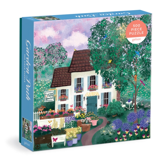 Garden Path 500 Piece Puzzle, Jigsaw Book