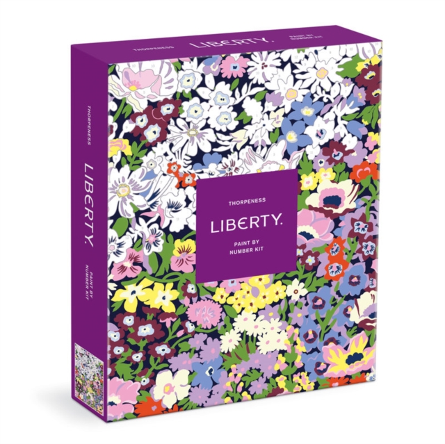 Liberty Thorpeness Paint By Number Kit, Kit Book