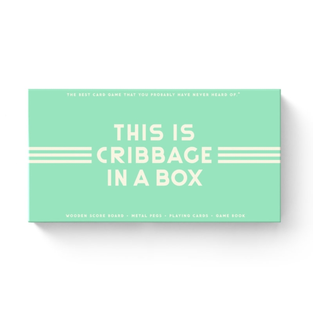 Cribbage In A Box Cribbage Game Set, Game Book