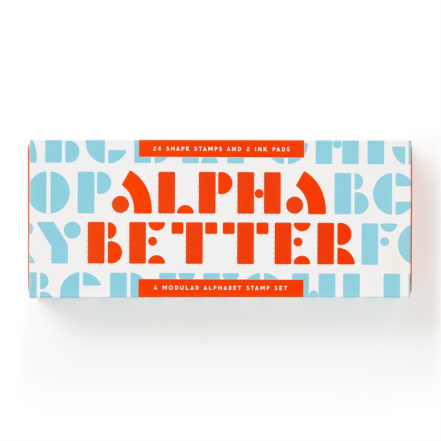 Alpha Better Stamp Set, Kit Book