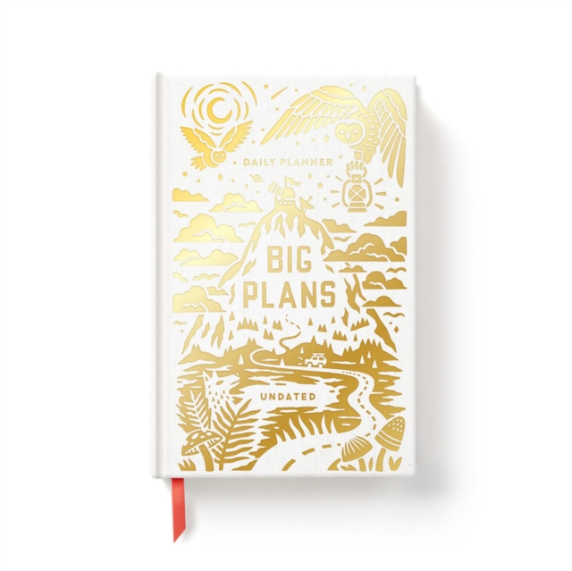 Big Plans Undated Standard Planner, Calendar Book