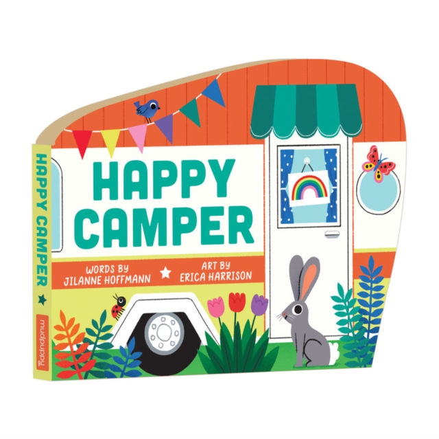 Happy Camper Shaped Board Book, Board book Book